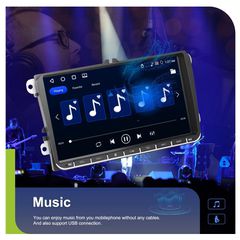 VW SCIROCCO (2008-2017) 9” Android Car Stereo 4+64GB– Ασύρματο CarPlay & Android Auto, GPS, WiFi, RDS, Bluetooth, OEM Συμβατότητα-thumb-10