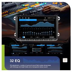VW SCIROCCO (2008-2017) 9” Android Car Stereo 4+64GB– Ασύρματο CarPlay & Android Auto, GPS, WiFi, RDS, Bluetooth, OEM Συμβατότητα-thumb-14