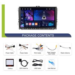 VW SCIROCCO (2008-2017) 9” Android Car Stereo 4+64GB– Ασύρματο CarPlay & Android Auto, GPS, WiFi, RDS, Bluetooth, OEM Συμβατότητα-thumb-22