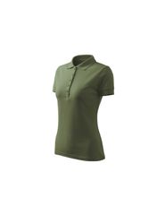 Women's Pique Polo Free Polo Shirt khaki
