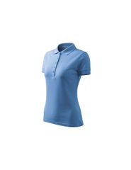 Women's Pique Polo Free Polo Shirt Blue