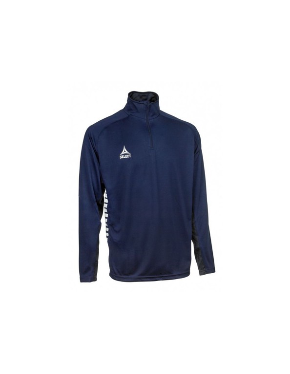 SELECT SPAIN 12 ZIP navy sweatshirt
