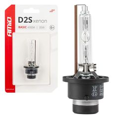 ΑΝΤΑΛΛΑΚΤΙΚΗ ΛΑΜΠΑ ΧΕΝΟΝ BASIC D2S 12V 4.300k 35W BLISTER CARD AMIO - 1 ΤΕΜ.