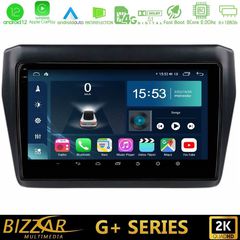 Bizzar G+ Series Suzuki Swift 2017-2023 8core Android12 6+128GB Navigation Multimedia Tablet 9"