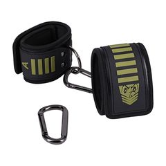 Tactical Ankle Cuffs - Black/Green-thumb-4