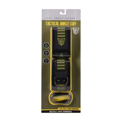Tactical Ankle Cuffs - Black/Green-thumb-2