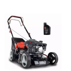 Βενζινοκίνητη Χλοοκοπτική Μηχανή Scheppach Rm420a 3.3ps Με Πλάτος Κίνησης 42cm + Λάδι