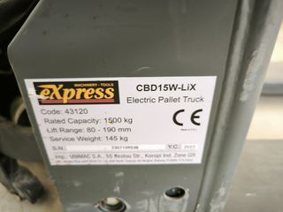 Παλετοφόρα 2025 Electric pallet truck και electric stacker-thumb-5