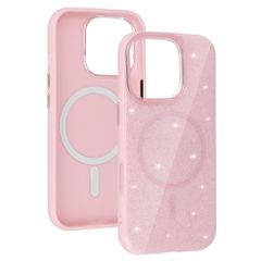 Θήκη Orso Magsafe Glitter Powder Pink iPhone 13/14