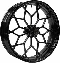 Κωδ.361127 Arlen Ness τροχός εμπρός 21x5.5 Fat Factory 91.651 Harley Davidson FLHTK 1868 ABS 19-24 μαύρο 1 τεμ τηλ.215-215-8211