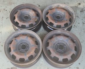 Ζάντες ατσάλινες 16", 4x108, γνήσιες από Opel Corsa, 4 τεμάχια