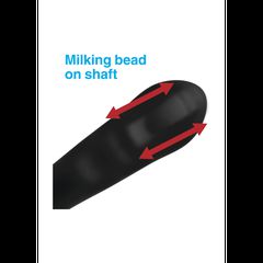 7X P-MILKER Silicone Pspot Stimulator - Black-thumb-9