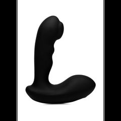 7X P-MILKER Silicone Pspot Stimulator - Black