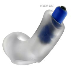 Buzzfuck - Vibrating Taint Vibe Sling - Clear Ice