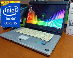 FUJITSU LifeBook E780 Intel i5 μνήμη RAM 4GB, Δίσκος 320GB με Windows10 + Office, Οθόνη 15.6΄΄ ίντσες