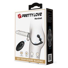 Pretty Love Marshall Ring With Butt Plug-thumb-1