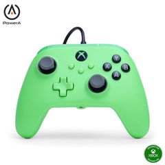 PowerA - Advantage Plus Wired Controller - Green Meadow - Green/Black / Xbox Series X