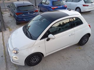 Fiat 500 2019 8,690  ΜΕ ΑΠΟΣΥΡΣΗ Twin air 0.9 Lounge Pannorama-thumb-8