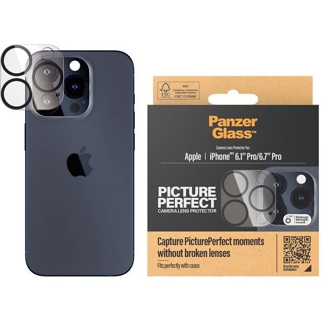 PanzerGlass - PicturePerfect Camera Lens Protector iPhone 15 Pro - 15 Pro Max / Electronics