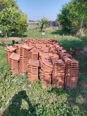 1200 τεμάχια κεραμίδια μεταχειρισμενα