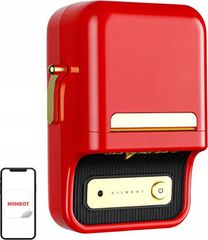 Niimbot B21S Label Printer Red-thumb-3