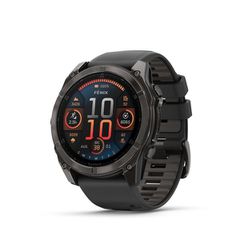 Garmin Fenix 8 3.56 cm (1.4") AMOLED 51 mm Digital 454 x 454 pixels Touchscreen Titanium Wi-Fi GPS (satellite)