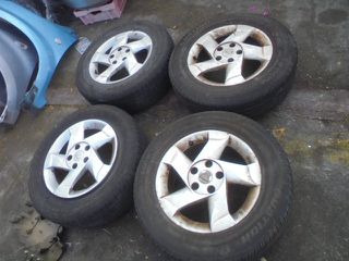 Ζαντολάστιχο 4άδα Αλουμινίου 215/65R16 *4620* 1Λάστιχο Κομμένο για DACIA DUSTER (2010 - 2017) *Γ* | Kiparissis - The King Of Parts