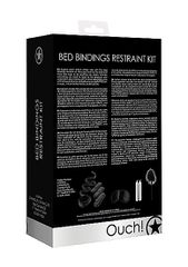 Bed Bindings Restraint Kit - Black-thumb-1