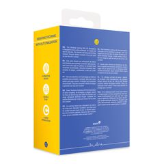 Vibrating Cockring with Clit Stimulation - Tamiya Blue-thumb-5