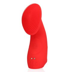 Textured Finger Vibrator - Sunrise Red-thumb-5