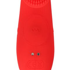Textured Finger Vibrator - Sunrise Red-thumb-12