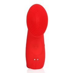 Textured Finger Vibrator - Sunrise Red-thumb-2