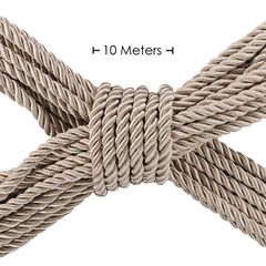 Polyester Bondage Rope 10 m - Gold-thumb-2