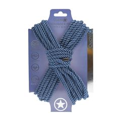 Polyester Bondage Rope 10 m - Navy Blue-thumb-1