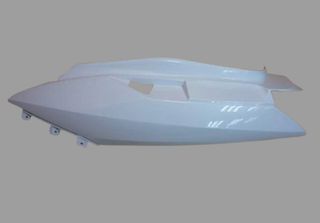 Καπάκι Πλαινό Αριστερό Ασπρο Sym Citycom.300i S 2010-2011 83600-LEA-000-QU