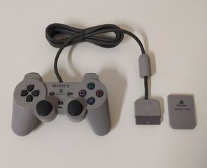 Sony Dualshock + Memory Card PS1