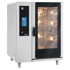 ΕΠΑΓΓΕΛΜΑΤΙΚΟΣ ΦΟΥΡΝΟΣ COMBI STEAMER ΑΤΜΟΥ 89.5x94x121 cm 17.3 kw 10 GN1/1