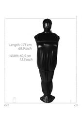 Ouch Body Bag with Nylon Straps - Black-thumb-4