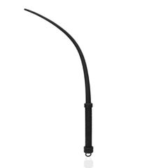 Ouch Silicone Tail Whip - Black-thumb-3