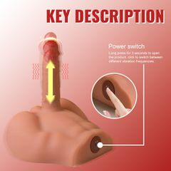 Peel Ass Masturbator and Dildo Thrusting-thumb-3