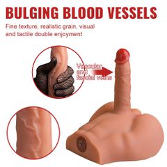 Peel Ass Masturbator and Dildo Thrusting-thumb-6