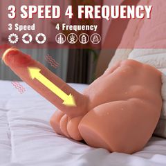 Peel Ass Masturbator and Dildo Thrusting-thumb-1