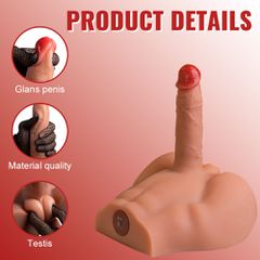 Peel Ass Masturbator and Dildo Thrusting-thumb-2