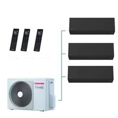 Κλιματιστικό Toshiba RAS- 3M26G3AVG-E (3-room) + 3 Edge Black RAS-B10G3KVSGB-E