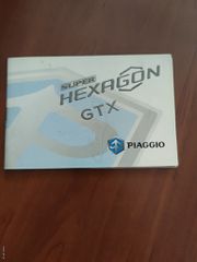 MANUAL ΓΙΑ SCOOTER-PIAGGIO-HEXAGON-GTX-125/180-4T-ORIGINAL-ΣΤΗΝ ΕΛΛΗΝΙΚΗ ΓΛΩΣΣΑ