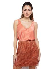 TOI & MOI Tank τοπ satin 30-5587-125 ΥΠΟΛΕΥΚΟ TOI MOI