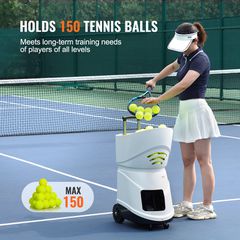 VEVOR Tennis Ball Machine Automatic Portable Ball Launcher Training Practice-thumb-5