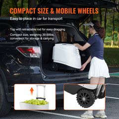 VEVOR Tennis Ball Machine Automatic Portable Ball Launcher Training Practice-thumb-4