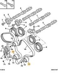 ΤΕΝΤΩΤΗΡΑΣ ΕΚΚΕΝΤΡΟΦΟΡΟΥ CITROEN C5,  C5 (X7) ,  C5 II, C6 , C8,  XANTIA,  XANTIA II, XM II , PEUGEOT 406 , 406 II , 605 , 607 , 607 II , 807 ΚΑΙΝΟΥΡΙΟΣ ΓΝΗΣΙΟΣ  083058, 083053 ΕΙΔΙΚΗ ΤΙΜΗ !!!