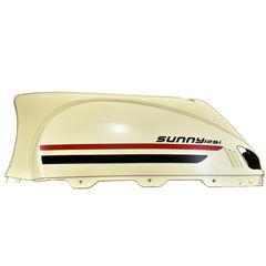 Καπάκι Πλαινό Αριστερό Εκρού με Αυτοκ/το ASUS/SUNNY125I EURO 4